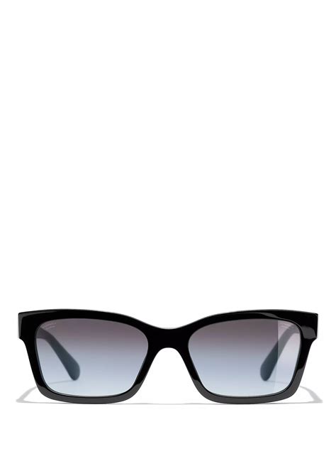 CHANEL Square Sunglasses CH5417 Black .